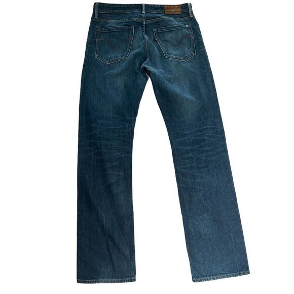 Levi's Men Made & Crafted Jeans Blue Ruler Straight Made In USA Size 32 x 33